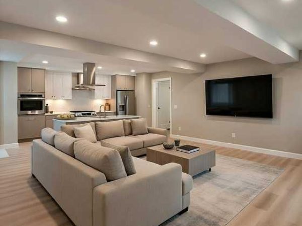 Basement renovations by Ernest Contracting